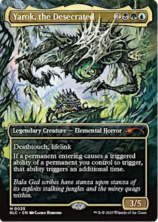 Magic the Gathering - Secret Lair Countdown Kit: An Encyclopedia of Magic - Yarok, the Desecrated