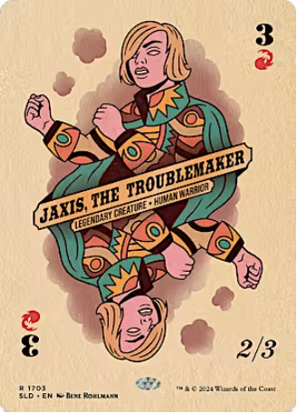 Magic the Gathering - Secret Lair - Jaxis, the Troublemaker