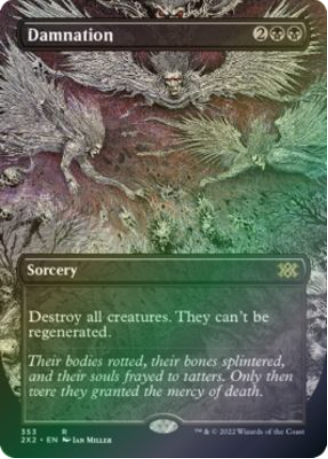 Magic: The Gathering - Double Masters 2022 - Damnation (353) Foil