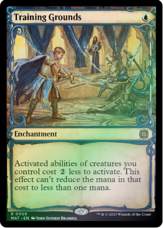 Magic the Gathering - March of the Machine: The Aftermath - Training Grounds (Showcase) FOIL