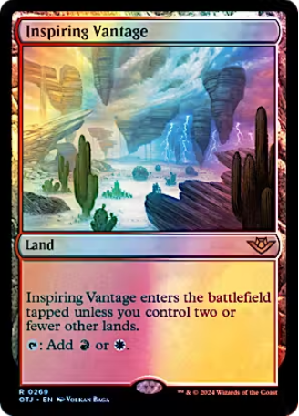 Magic the Gathering - Outlaws of Thunder Junction - Inspiring Vantage FOIL