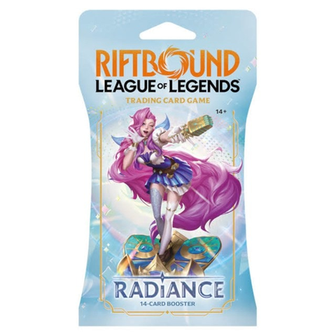 [Pre-Order] Riftbound TCG - Radiance - Sleeved Booster Pack