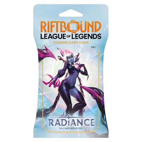[Pre-Order] Riftbound TCG - Radiance - Sleeved Booster Pack