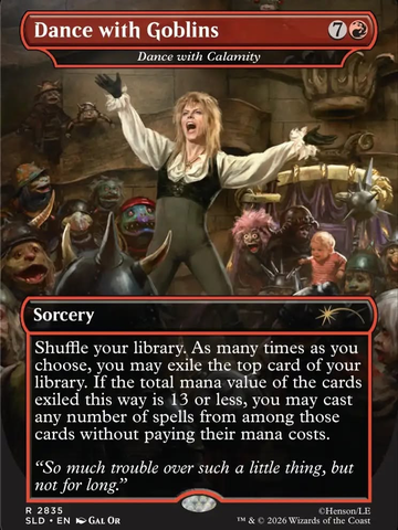 [Pre-Order] Magic the Gathering - Secret Lair x Jim Henson's Labyrinth: Fear Me, Love Me