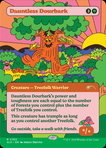 [Pre-Order] Magic the Gathering - Secret Lair - Peace, Love, & Treefolk