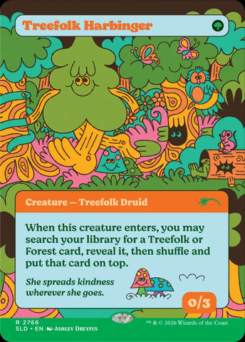 [Pre-Order] Magic the Gathering - Secret Lair - Peace, Love, & Treefolk