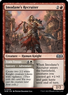 Magic the Gathering - Wilds of Eldraine - Imodane's Recruiter