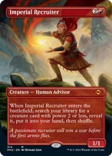 Magic the Gathering - Modern Horizons 2 - Imperial Recruiter (Borderless)