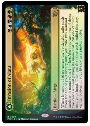 Magic the Gathering - March of the Machine  - Invasion of Alara -  Foil