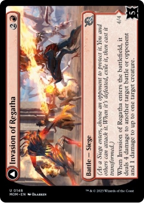 Magic the Gathering -  March of the Machine - Invasion of Regatha
