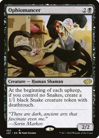 Magic the Gathering - Jumpstart 2022 - Ophiomancer