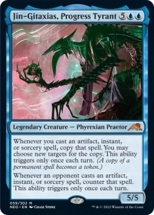 Magic the Gathering - Kamigawa: Neon Dynasty - Jin-Gitaxias, Progress Tyrant