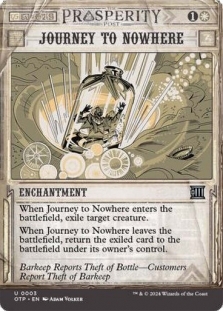 Magic the Gathering - Outlaws of Thunder Junction Breaking News - Journey to Nowhere (Showcase)