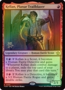Magic the Gathering - Foundations - Kellan, Planar Trailblazer (Prerelease FOIL)