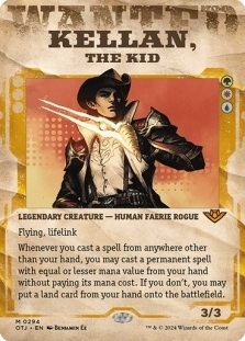 Magic the Gathering - Outlaws of Thunder Junction - Kellan, the Kid (Showcase)