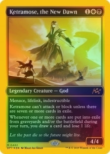 Magic the Gathering - Aetherdrift - Ketramose, the New Dawn First-Place FOIL