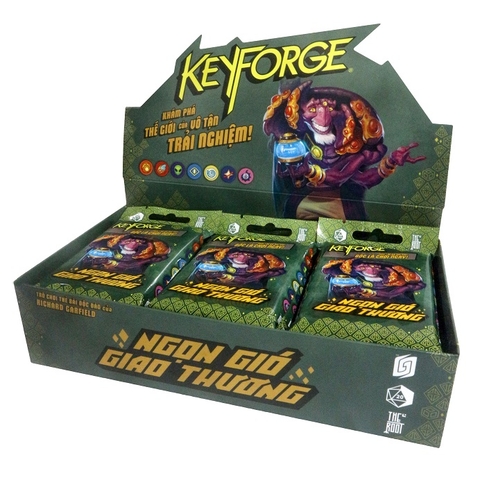 Hộp 12 gói thẻ bài KeyForge - Mùa 6: Ngọn Gió Giao Thương (tiếng Việt)