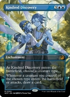 Magic the Gathering - Wilds of Eldraine Enchanting Tales - Kindred Discovery (Anime)