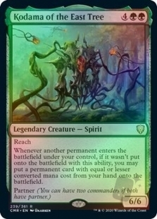 Magic the Gathering - Commander Legends - Kodama of the East Tree FOIL