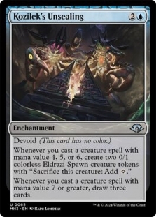Magic the Gathering - Modern Horizons 3 - Kozilek's Unsealing