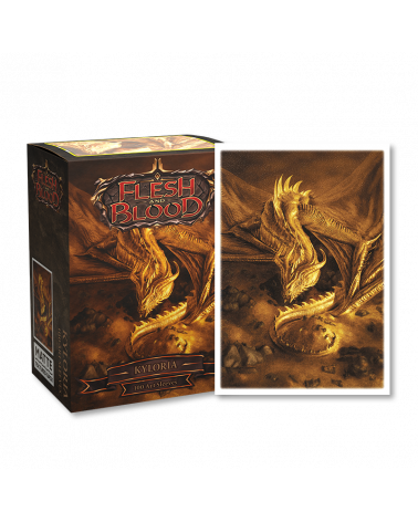 Bọc bài Dragon Shield Sleeve – Brushed Art Standard Size – Flesh and Blood Kyloria (100)