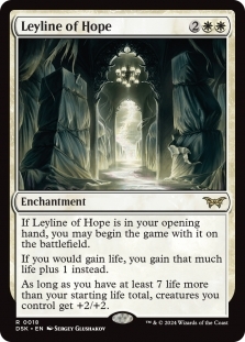 Magic the Gathering - Duskmourn: House of Horror - Leyline of Hope