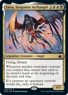 Magic the Gathering - Innistrad: Midnight Hunt - Liesa, Forgotten Archangel