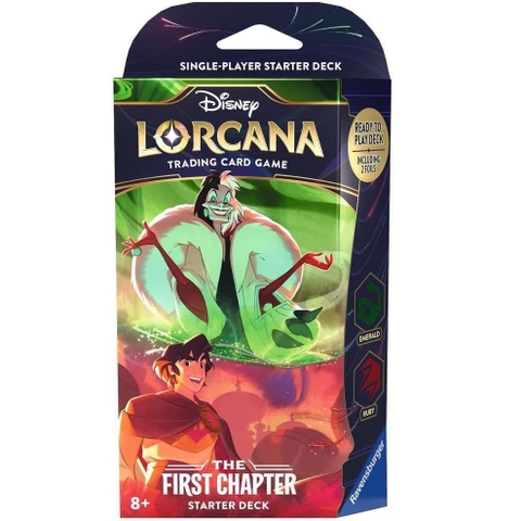 Disney Lorcana - The First Chapter - Starter Deck: Ruby & Emerald