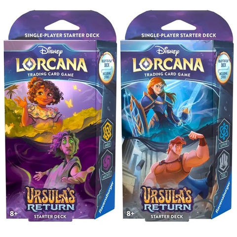 Disney Lorcana - Ursula's Return - Starter Deck Set (2 Decks)