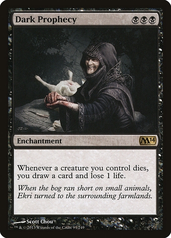 Magic the Gathering - Core Set 2014 - Dark Prophecy