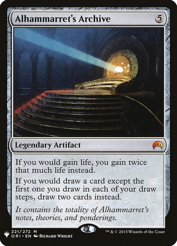 Magic the Gathering - Mystery Booster/The List - Alhammarret's Archive