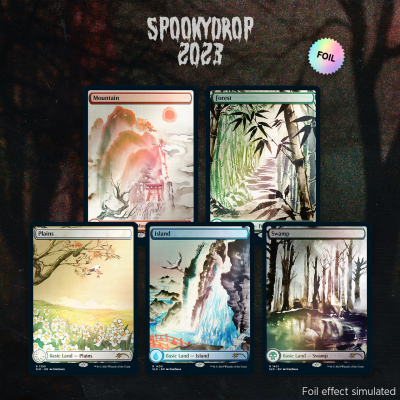 Magic the Gathering – Secret Lair Spookydrop 2023 - Meditations on Nature