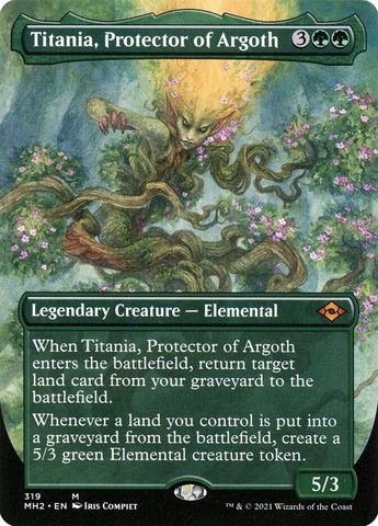 Magic the Gathering - Modern Horizons 2 - Titania, Protector of Argoth (Borderless)