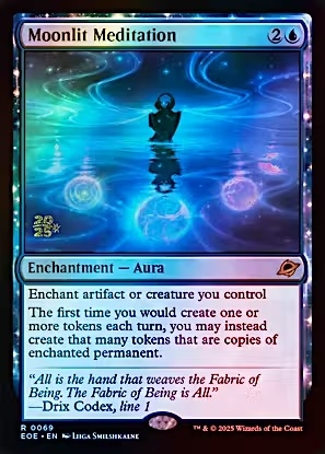 Magic the Gathering - Edge of Eternities - Moonlit Meditation (Prerelease FOIL)