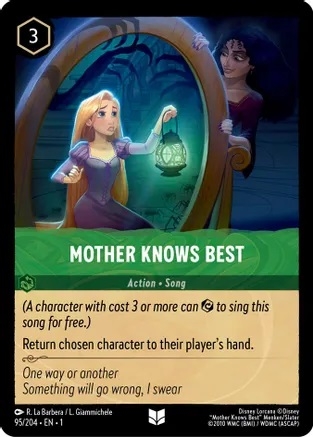 Disney Lorcana - The First Chapter - Mother Knows Best