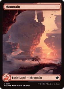 Magic the Gathering - Foundations - Mountain (289) (Full Art)