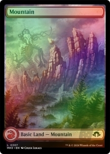 Magic: The Gathering - Modern Horizons 3 - Mountain (307) Foil