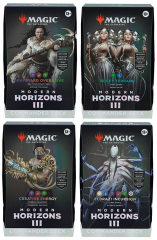 Magic: The Gathering - Modern Horizons 3 - Commander Deck Set (4 Decks)