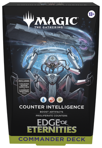 Magic: The Gathering - Edge of Eternities - Commander Deck - Counter Intelligence (Blue-Red-White)