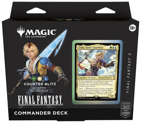 Magic the Gathering - Final Fantasy - Commander Deck - Counter Blitz (White, Blue, Green)