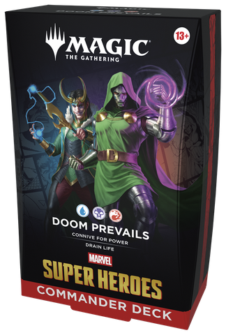 [Pre-Order] Magic: The Gathering - Marvel Super Heroes - Commander Deck: Doom Prevails