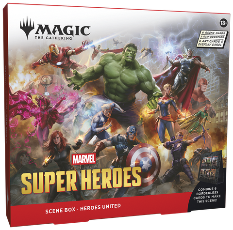 [Pre-Order] Magic: The Gathering - Marvel Super Heroes - Scene Box: Heroes United