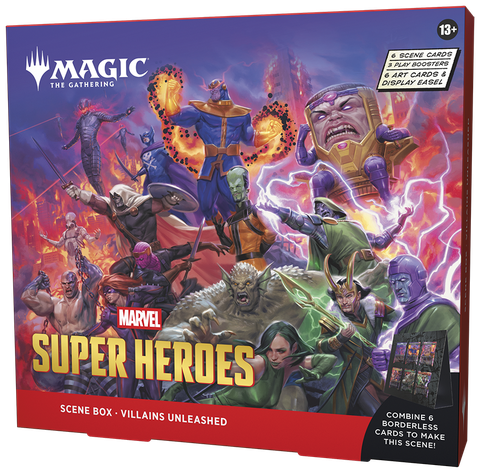 [Pre-Order] Magic: The Gathering - Marvel Super Heroes - Scene Box: Villains Unleashed