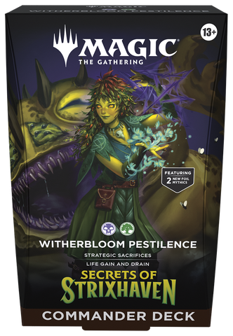Magic: The Gathering - Secrets of Strixhaven - Commander Deck - Witherbloom Pestilence