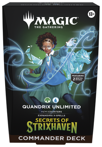 Magic: The Gathering - Secrets of Strixhaven - Commander Deck - Quandrix Unlimited