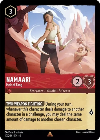 Disney Lorcana - Ursula's Return - Namaari - Heir of Fang