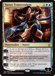 Magic the Gathering - Dragons of Tarkir - Narset Transcendent