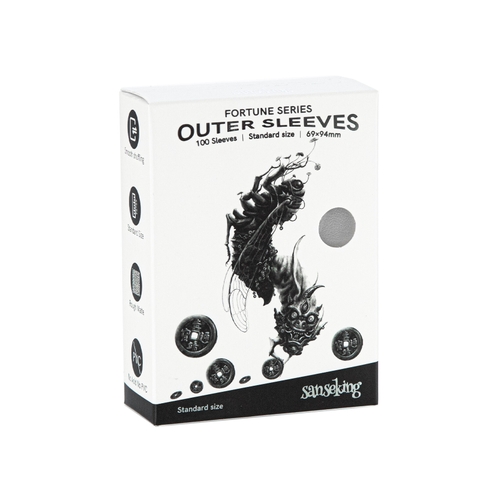 Sanseking - Transparent Frosted Outer Sleeve (Standard Size 69x94)