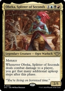 Magic: The Gathering - Outlaws of Thunder Junction - Obeka, Splitter of Seconds (222)