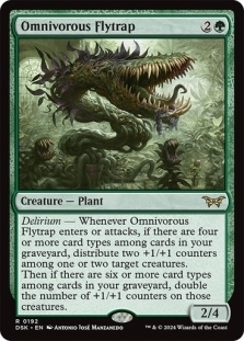 Magic the Gathering - Duskmourn: House of Horror - Omnivorous Flytrap